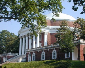 The Rotunda Building - UVa Campus, Charlottesville, Va.